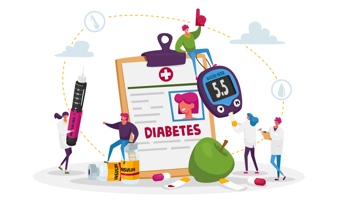 Consejos de hábitos de la asociación Amadi diabetes Fuerteventura