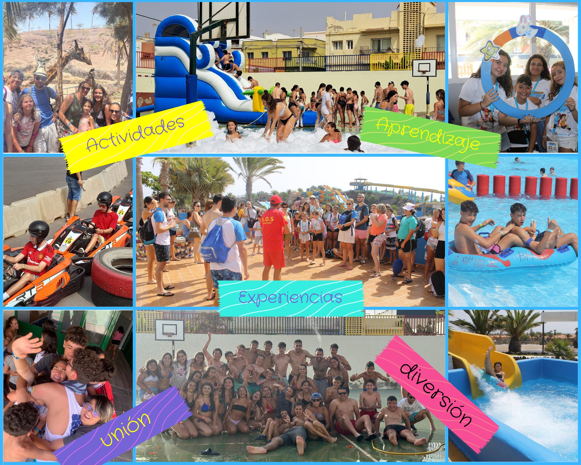 Campamento de verano Amadi diabetes Fuerteventura