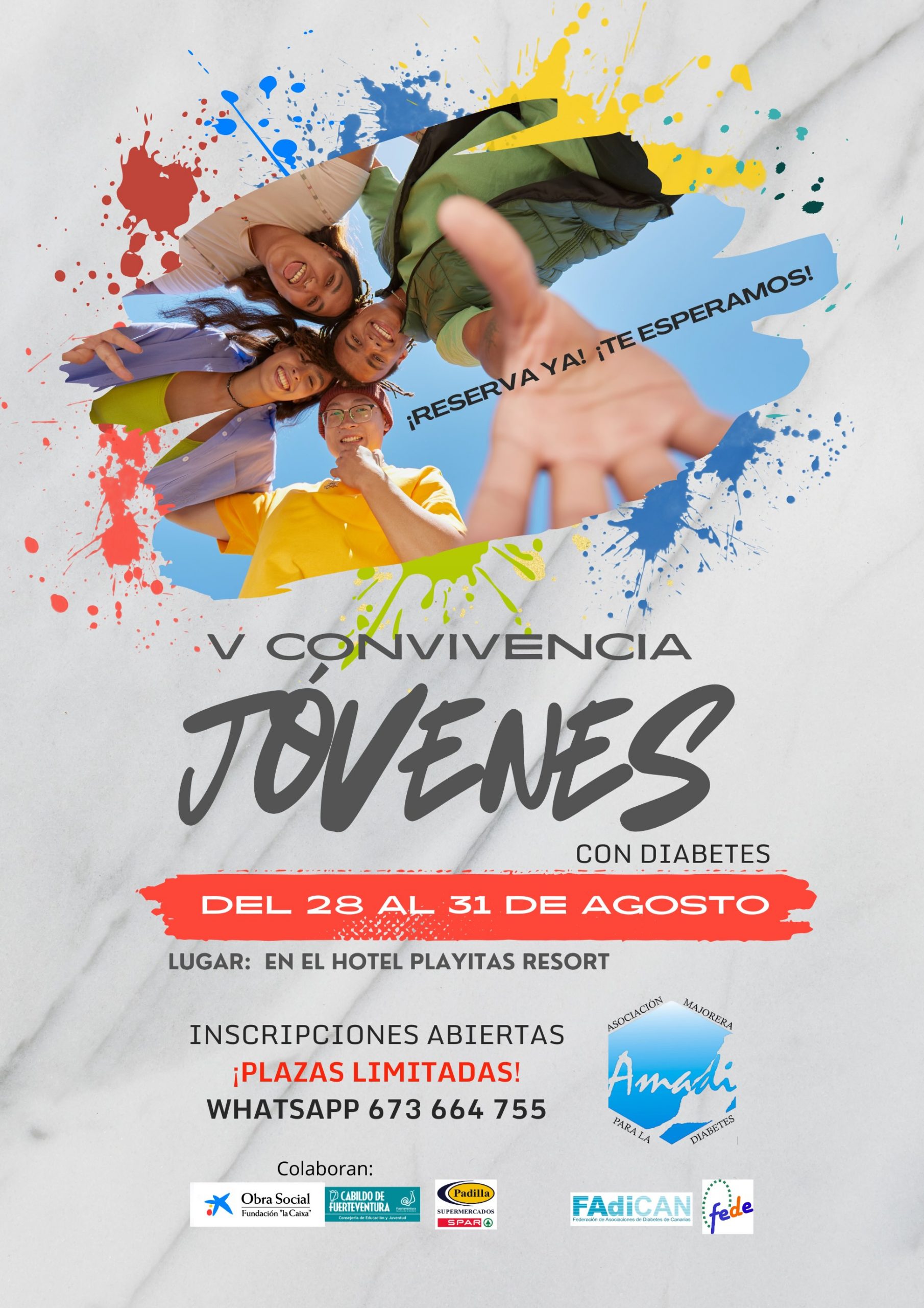 Convivencia para jóvenes con Diabetes en Fuerteventura